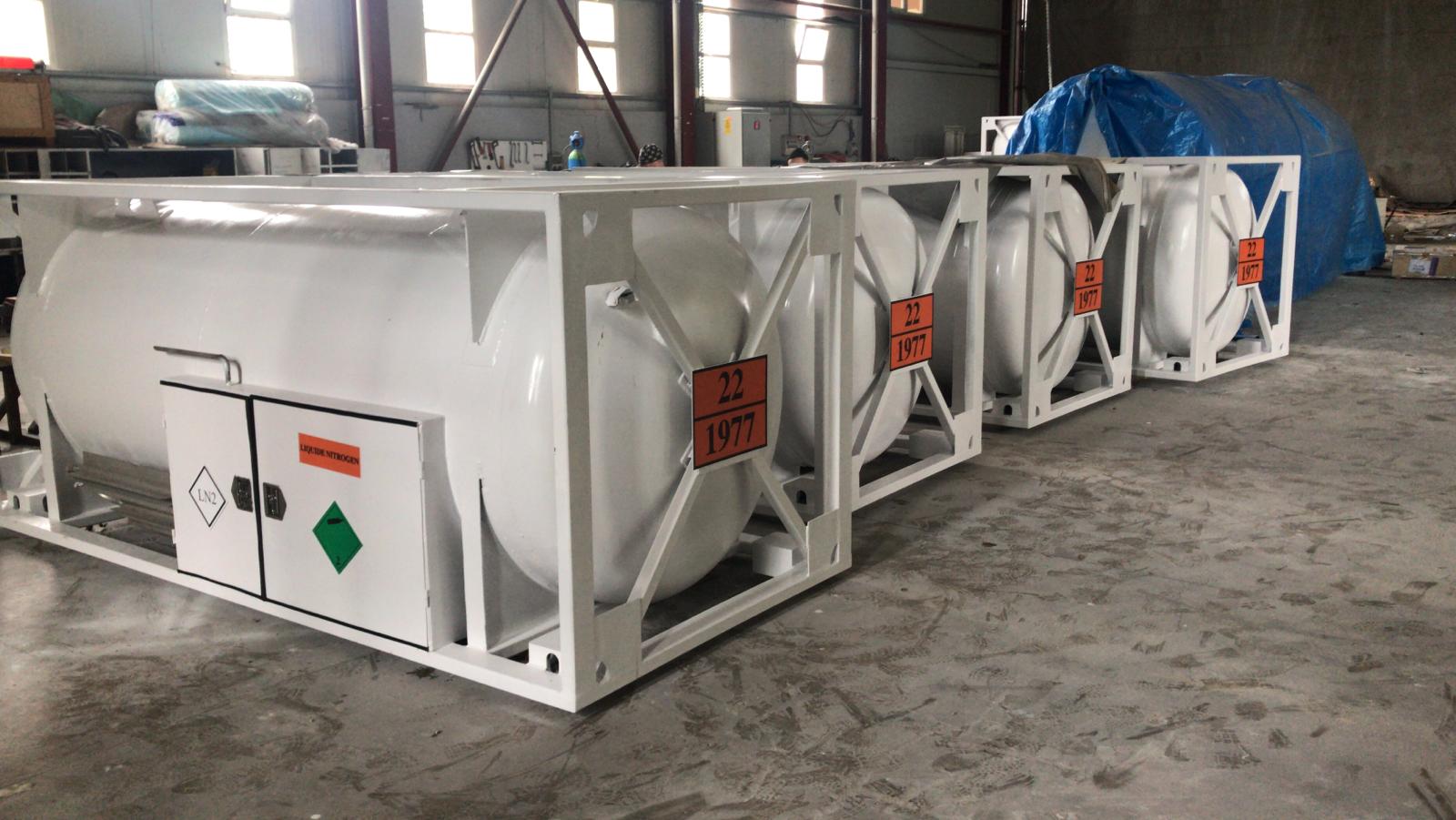 İSOTANK  LİN LOX LAR LPG LNG NH3  LH2